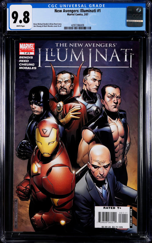 New Avengers: Illuminati #1 CGC 9.8 - Marvel Comics 2/07