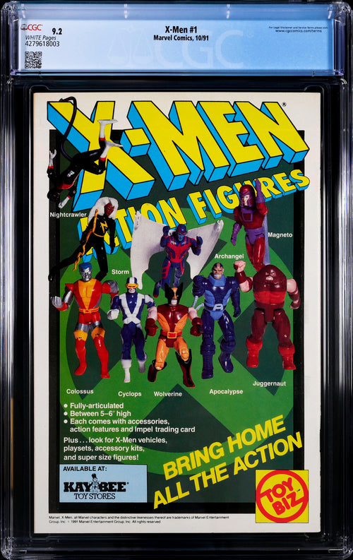 X-Men #1 CGC 9.2 - Marvel Comics 10/91