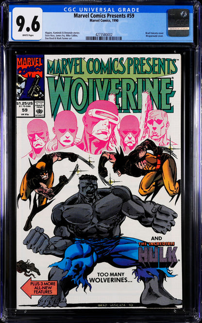 Marvel Comics Presents #59 CGC 9.6 - Marvel Comics 1990