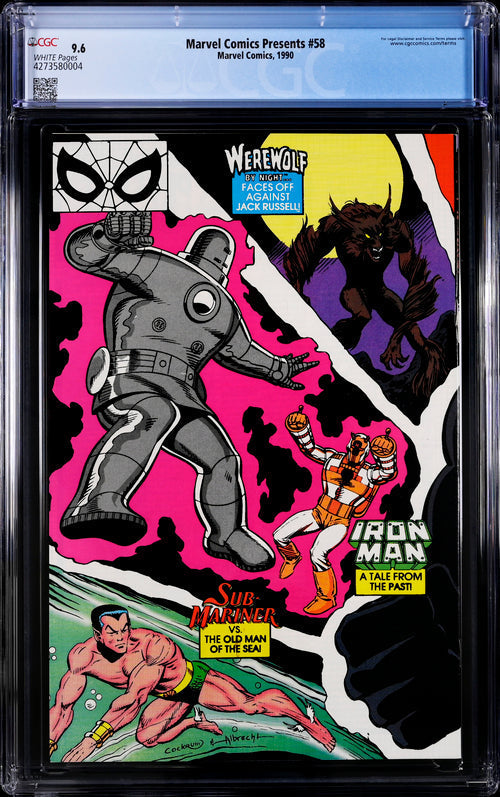 Marvel Comics Presents #58 CGC 9.6 - Marvel Comics 1990