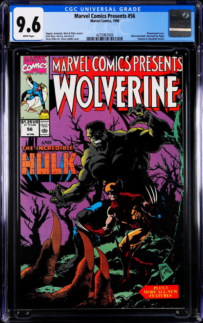 Marvel Comics Presents #56 CGC 9.6 - Marvel Comics 1990