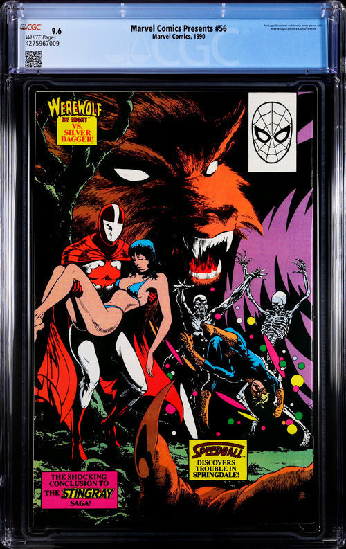 Marvel Comics Presents #56 CGC 9.6 - Marvel Comics 1990