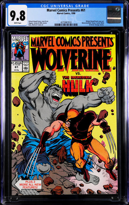 Marvel Comics Presents #61 CGC 9.8 - Marvel Comics 1990