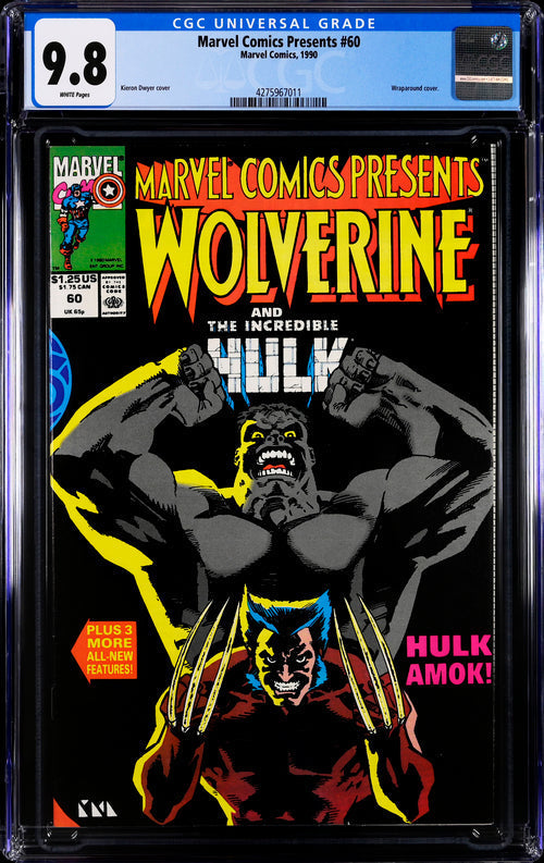 Marvel Comics Presents #60 CGC 9.8 - Marvel Comics 1990