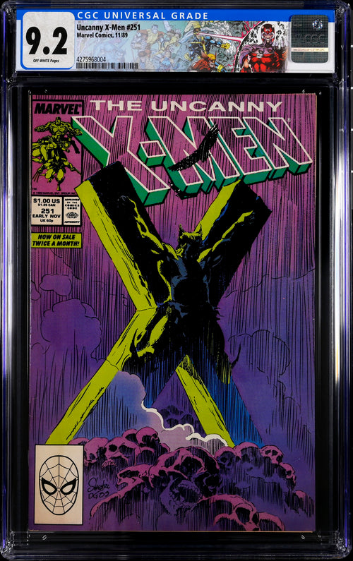 Uncanny X-Men #251 CGC 9.2 - Marvel Comics 11/89
