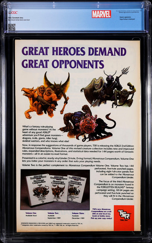 Uncanny X-Men #251 CGC 9.2 - Marvel Comics 11/89