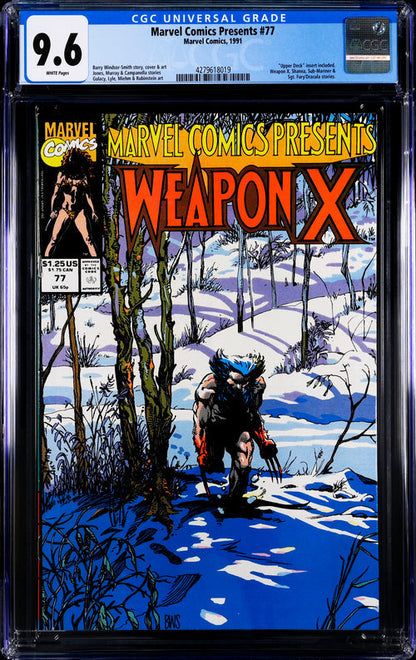 Marvel Comics Presents #77 CGC 9.6 - Marvel Comics 1991