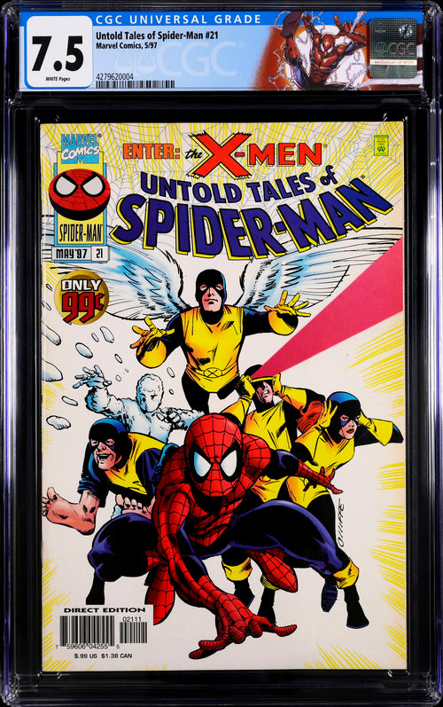 Untold Tales of Spider-Man #21 CGC 7.5 - Marvel Comics 5/97
