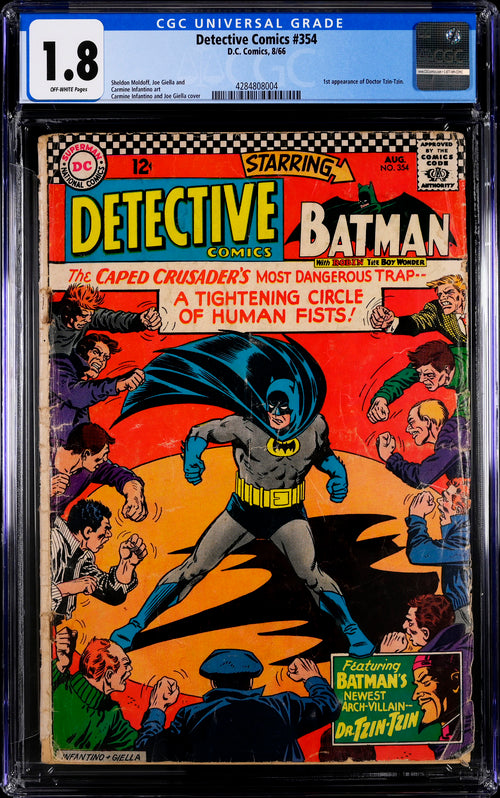 Detective Comics #354 CGC 1.8 - DC Comics 8/66