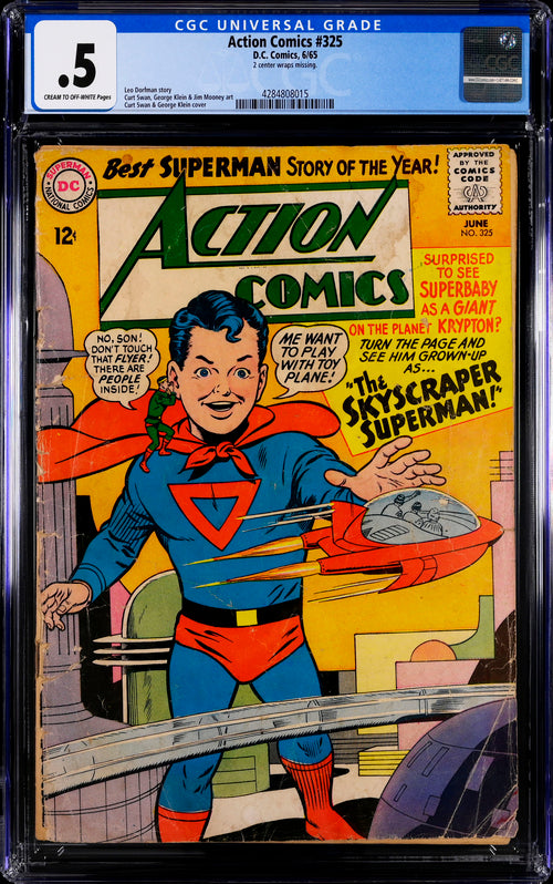 Action Comics #325 CGC 0.5 - DC Comics 6/65