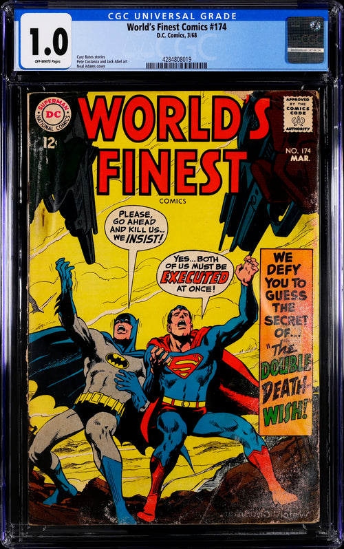 World's Finest Comics #174 CGC 1.0 - DC Comics 3/68