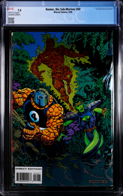 Namor, the Sub-Mariner #50  CGC 7.5 - Marvel Comics 5/94