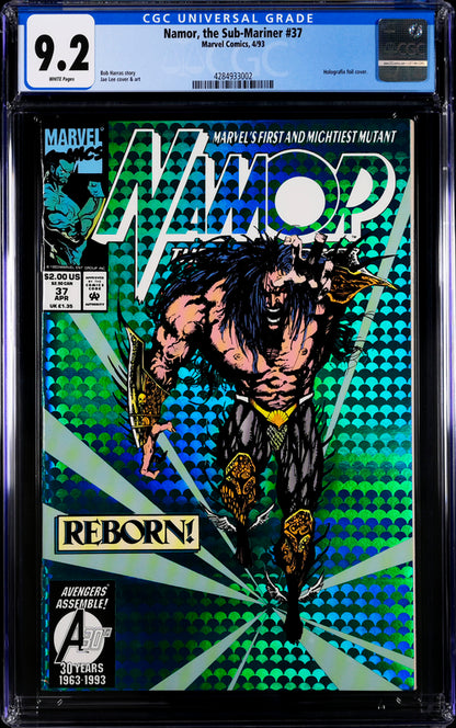 Namor, the Sub-Mariner #37  CGC 9.2 - Marvel Comics 4/93