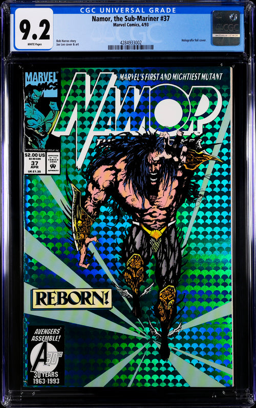 Namor, the Sub-Mariner #37  CGC 9.2 - Marvel Comics 4/93