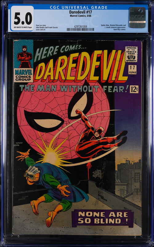Daredevil #17 CGC 5.0 - Marvel Comics 6/66