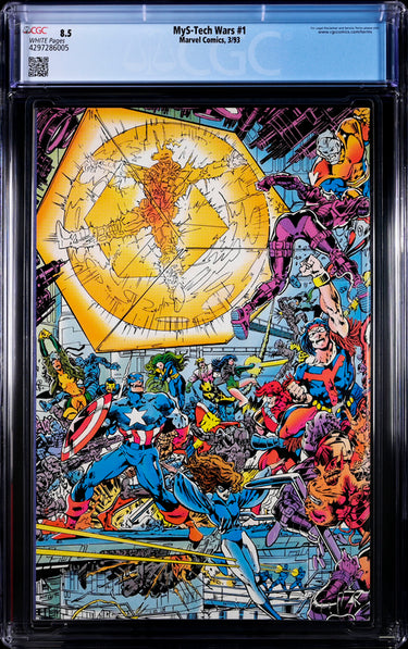 MyS-Tech Wars #1 CGC 8.5 - Marvel Comics 3/93