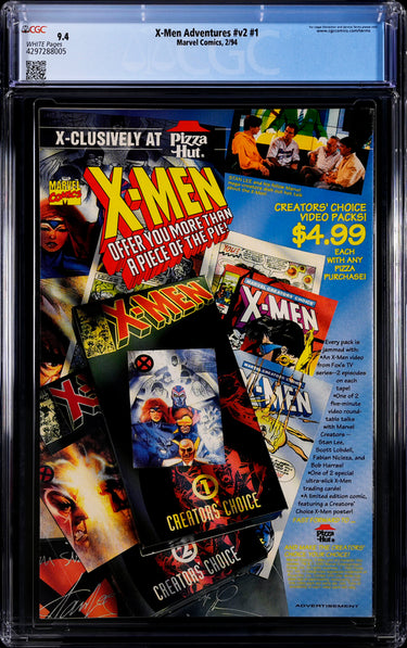 X-Men Adventures v2 #1 CGC 9.4 - Marvel Comics 2/94
