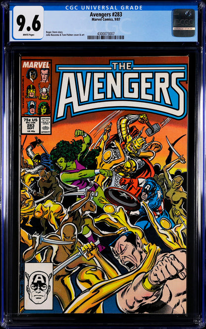 Avengers #283 CGC 9.6 - Marvel Comics 9/87