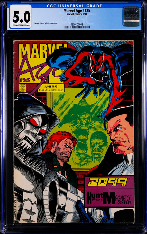 Marvel Age #125 CGC 5.0 - Marvel Comics 6/93