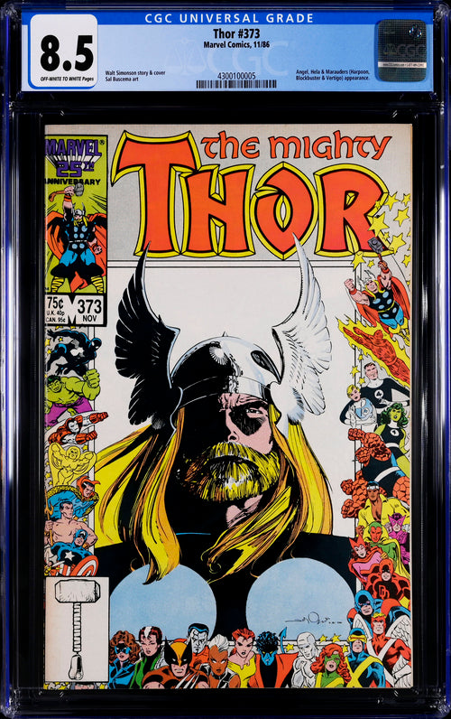 Thor #373 CGC 8.5 - Marvel Comics 11/86