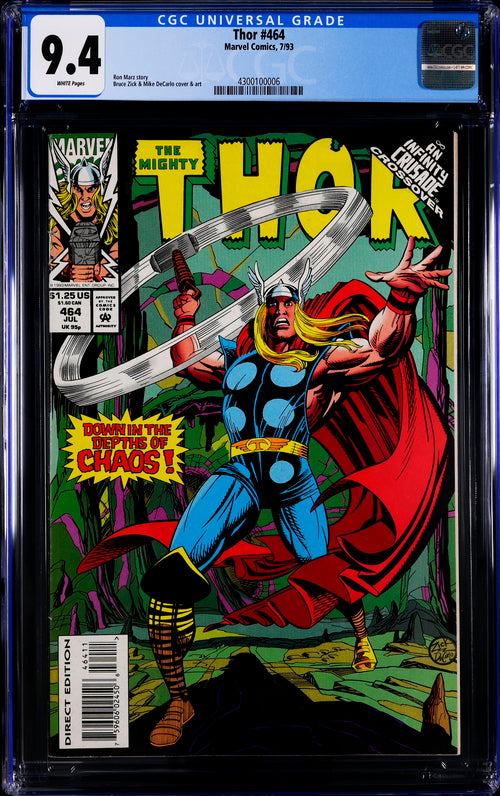 Thor #464 CGC 9.4 - Marvel Comics 7/93