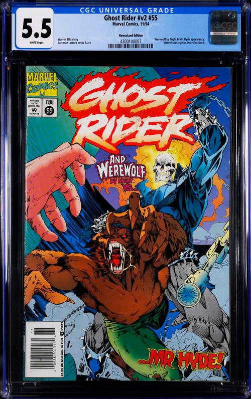 Ghost Rider #v2 #55 Newsstand Edition CGC 5.5 - Marvel Comics 11/94