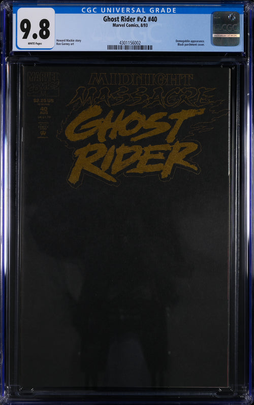 Ghost Rider #v2 #40  CGC 9.8 - Marvel Comics 8/93