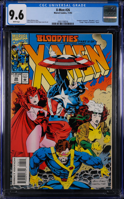 X-Men #26 CGC 9.6 - Marvel Comics 11/93