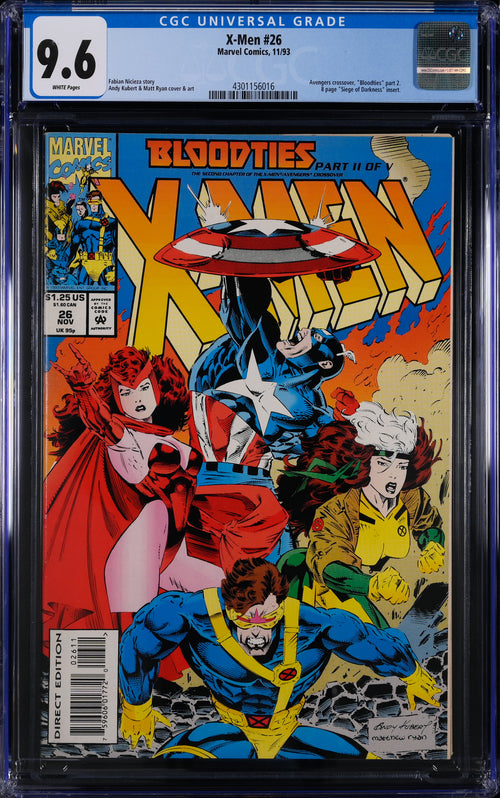X-Men #26 CGC 9.6 - Marvel Comics 11/93