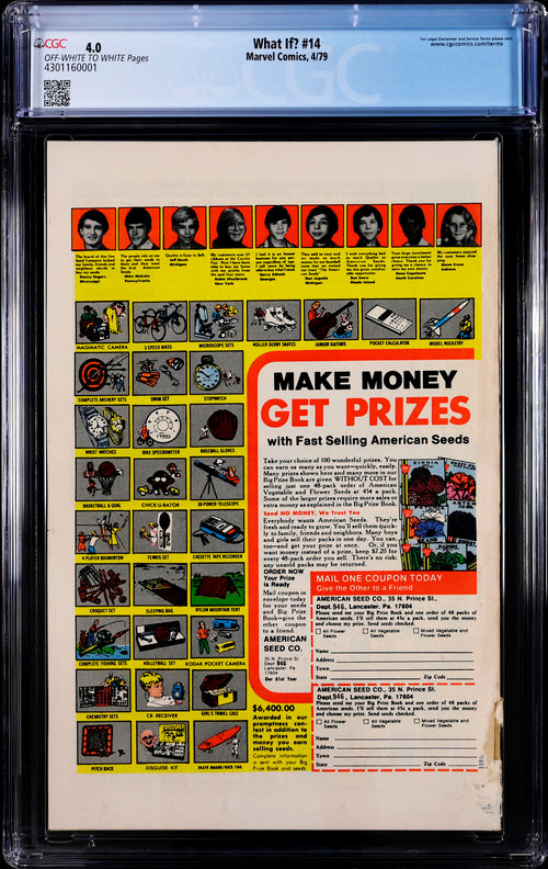 What If? #14 CGC 4.0 - Marvel Comics 4/79