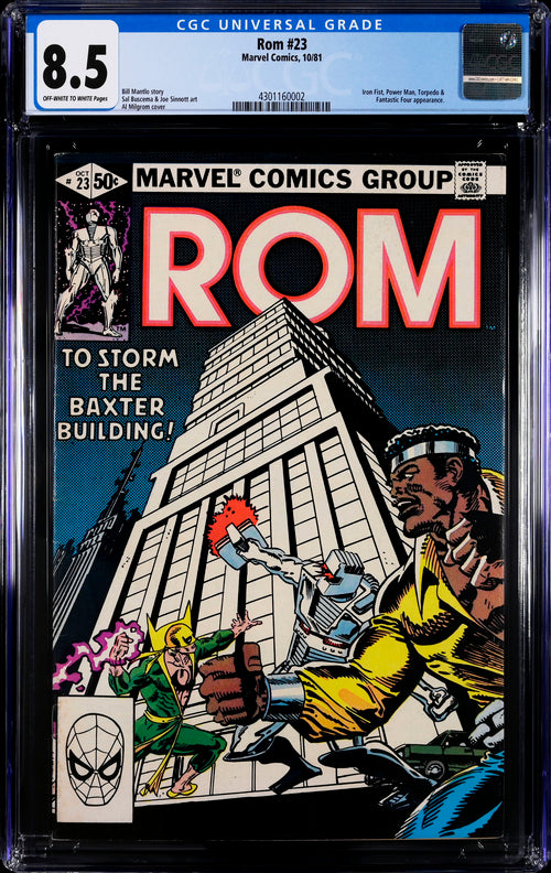 Rom #23 CGC 8.5 - Marvel Comics 10/81