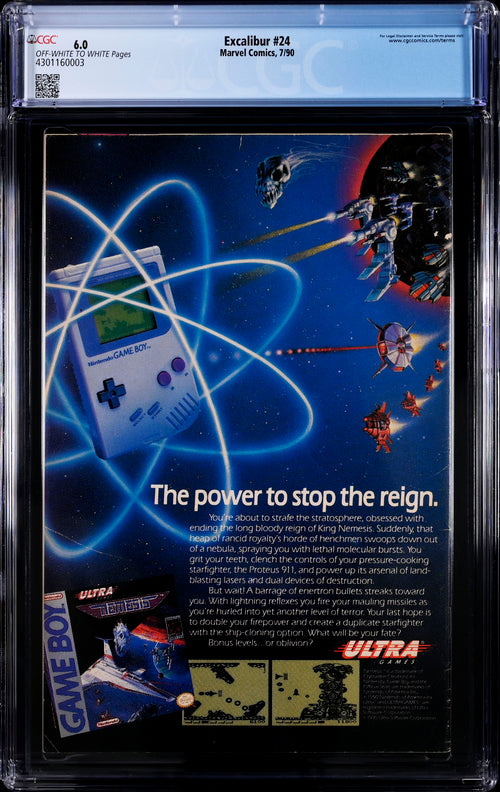 Excalibur #24 CGC 6.0 - Marvel Comics 7/90