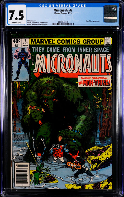 Micronauts #7 CGC 7.5 - Marvel Comics 7/79