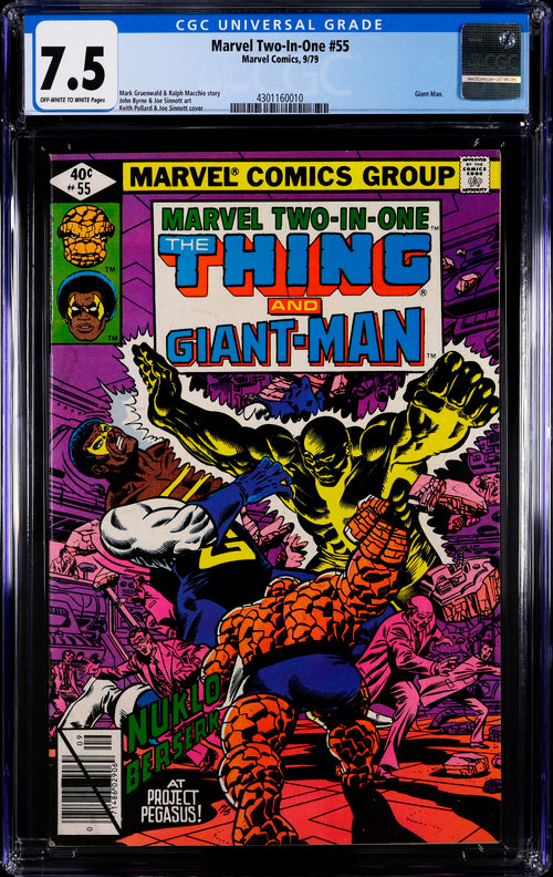 Marvel Two-In-One #55 Newsstand Edition CGC 7.5 - Marvel Comics 9/79