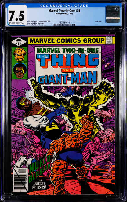 Marvel Two-In-One #55 Newsstand Edition CGC 7.5 - Marvel Comics 9/79