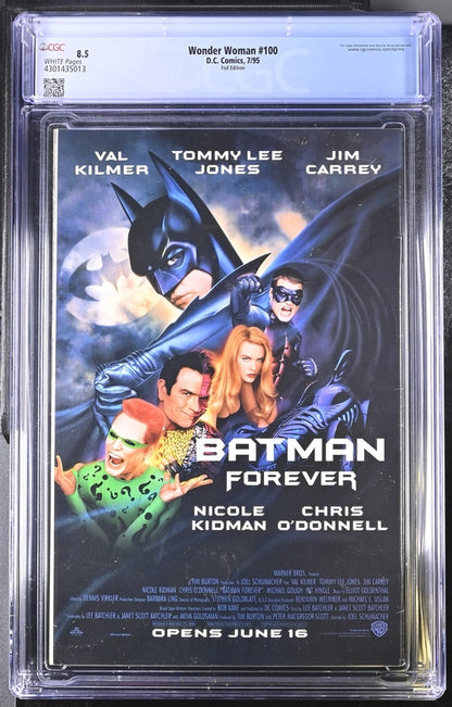 Wonder Woman #100 Foil Edition CGC 8.5 - DC Comics 7/95