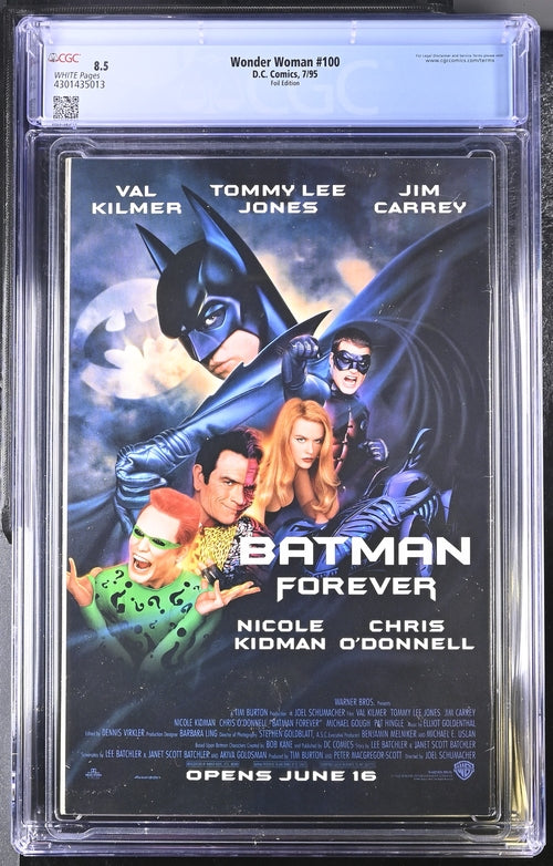 Wonder Woman #100 Foil Edition CGC 8.5 - DC Comics 7/95