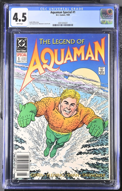Aquaman Special #1 CGC 4.5 - DC Comics 1989
