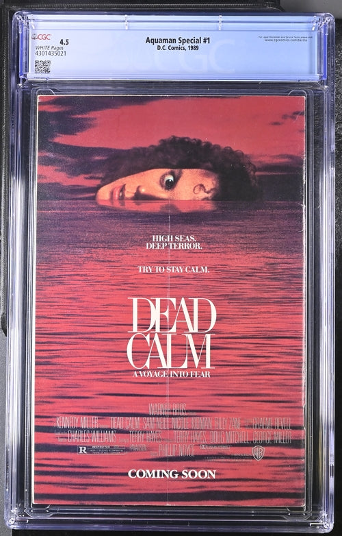 Aquaman Special #1 CGC 4.5 - DC Comics 1989