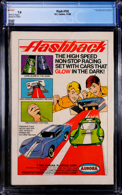 Flash #192  CGC 7.0 - DC Comics 11/69