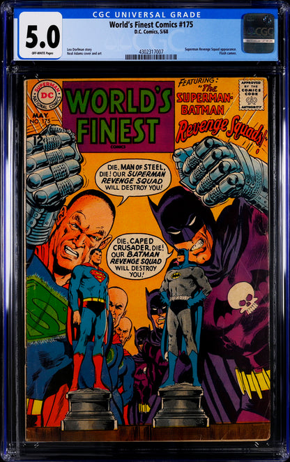 World's Finest Comics #175 CGC 5.0 - DC Comics 5/68