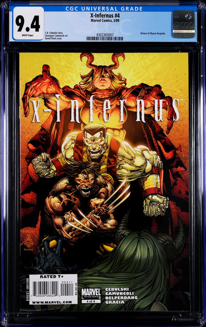 X-Infernus #4 CGC 9.4 - Marvel Comics 5/09