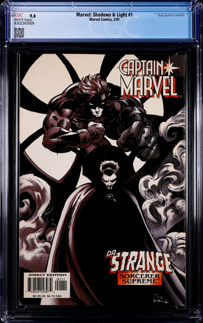 Marvel: Shadows & Light #1 CGC 9.4 - Marvel Comics 2/97