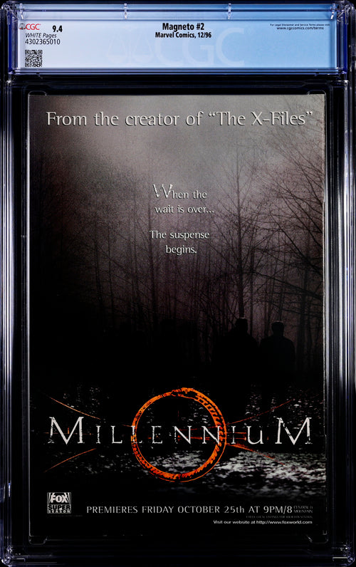 Magneto #2 CGC 9.4 - Marvel Comics 12/96