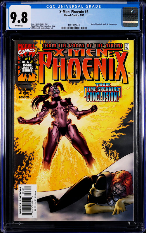 X-Men: Phoenix #3 CGC 9.8 - Marvel Comics 3/00