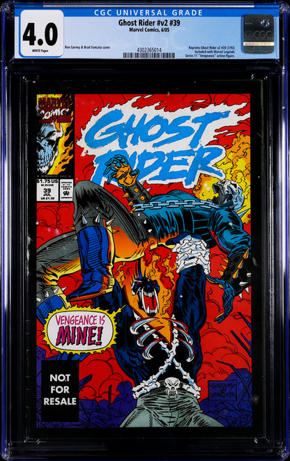 Ghost Rider v2 #39 CGC 4.0 - Marvel Comics 6/05