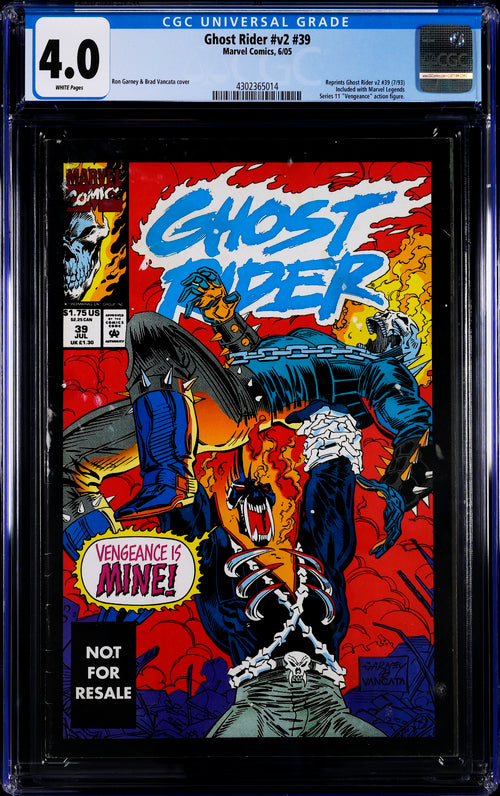 Ghost Rider v2 #39 CGC 4.0 - Marvel Comics 6/05