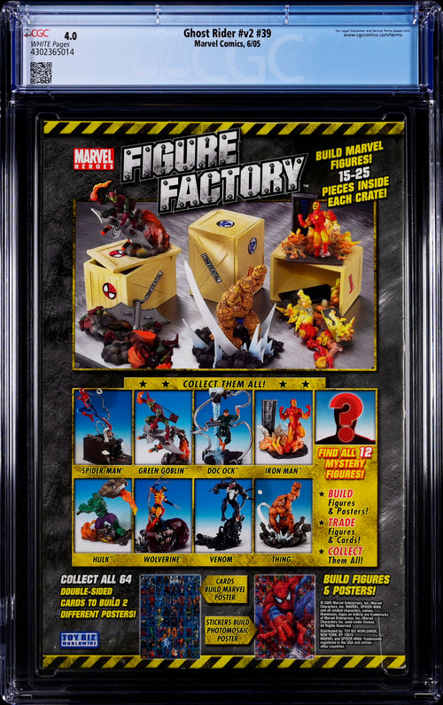 Ghost Rider v2 #39 CGC 4.0 - Marvel Comics 6/05