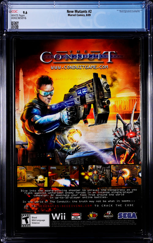 New Mutants #2 CGC 9.6 - Marvel Comics 8/09