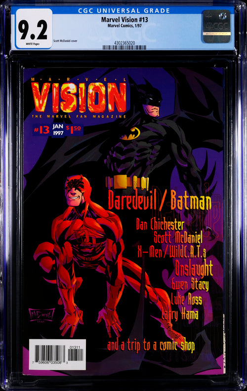 Marvel Vision #13 CGC 9.2 - Marvel Comics 1/97